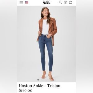 PAIGE Denim Company Hoxton Ankle Jeans